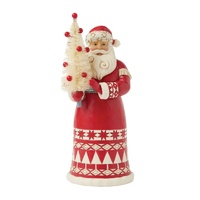 Nordic Noel Santa with Sisal Tree
