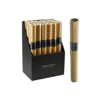 Deco Fabric Glitter 38X200Cm Gold