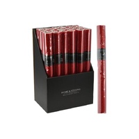 Deco Fabric Glitter 38X200Cm Red