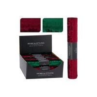 Deco Fabric 150X28Cm Velvet 2Ass