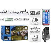 Micro Cluster Solar 800LED White 16M
