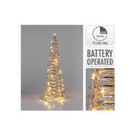 Cone 40Cm Gold Micro 20LED B/O