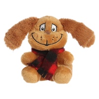 Palm Pal 13cm Max with Plaid Scarf