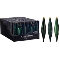 Icicle Set 4pc Green 150mm