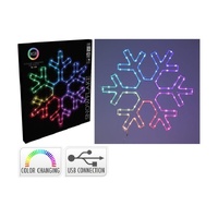 Snowflake 90LED RGB USB Colour Change