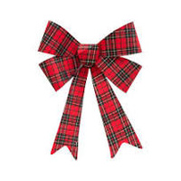Bow 45cm Check Design
