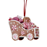 Gingerbread Car with Man