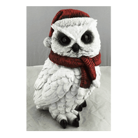 Xmas Owl White