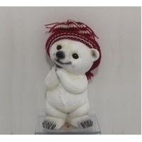Xmas Bear with Red Scarf