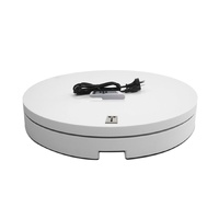 Rotating Christmas Tree Stand - White 60cm