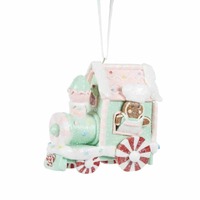Gingerbread Chef Train Hanging Orn
