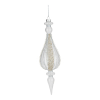 37cm Silver Encrusted Finial - STUNNING!