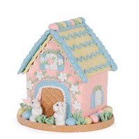 LED Easter House with Eggs