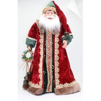 Santa with Red and Gold