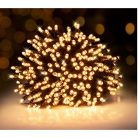 LED Fairy Lights - Vintage Gold 600&#39;s
