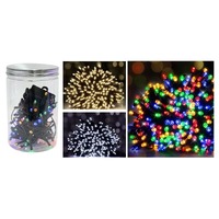 Timer LED 100 B/O in Jar 5.94m. Assorted Colours