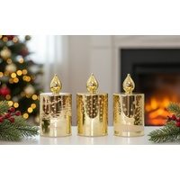 LED Candle Gold14cm
