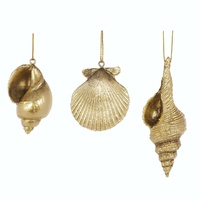 Gold Shell Ornament Hermet