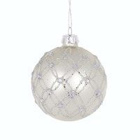 Silver Victorian Jewel Bauble..