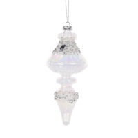 17.5cm Cut Jewel Finial Hanging..