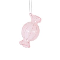 Pink Wrapped Lolly Orn..
