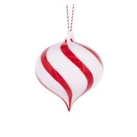High Shine Peppermint Onion Bauble..