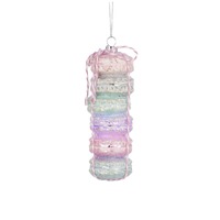 Pastel Macaron Stack Orn..