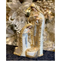 Gold &amp; White Nativity