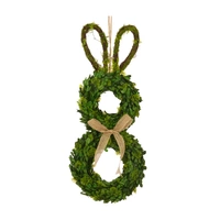 Bunny Wreath with Bow