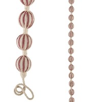 RAZ -Stripe Ball Garland