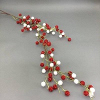Red White Green Ball Garland