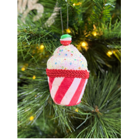 Red Candy Cupcake