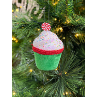 Green Candy Cupcake
