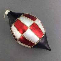 Red White Checkered Long Drop