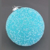 Blue Crystal Ball Hanging