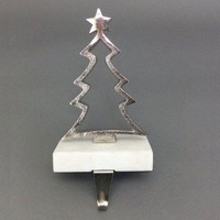 Silver Tree Stocking Holder