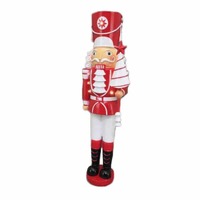 Red/White LED Nutcracker