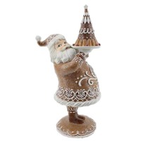 Santa with Cake Gingerbread