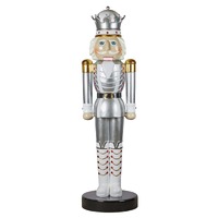 Nutcracker Silver &amp; White 198cm