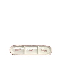 Serving Plate with 3 Sections