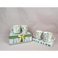 Set 4 Nutcracker Mugs