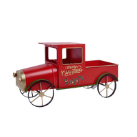 Santa&#39;s Vintage Red Truck!