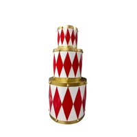 Drum Set in Red 3pc