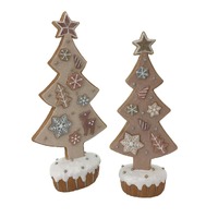 Pink Gingerbread Tree Med