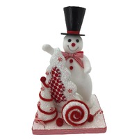 Snowman Candy Scene