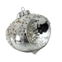 Silver Vintage Drop Hanging Orn