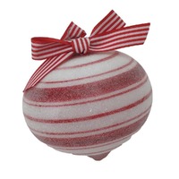 Red Candy Drop Hanging Orn