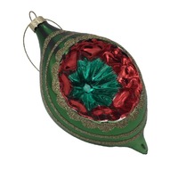 Green Long Drop Hanging Orn