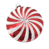Silver White Thin Swirl