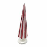 Med Red White Table Topper